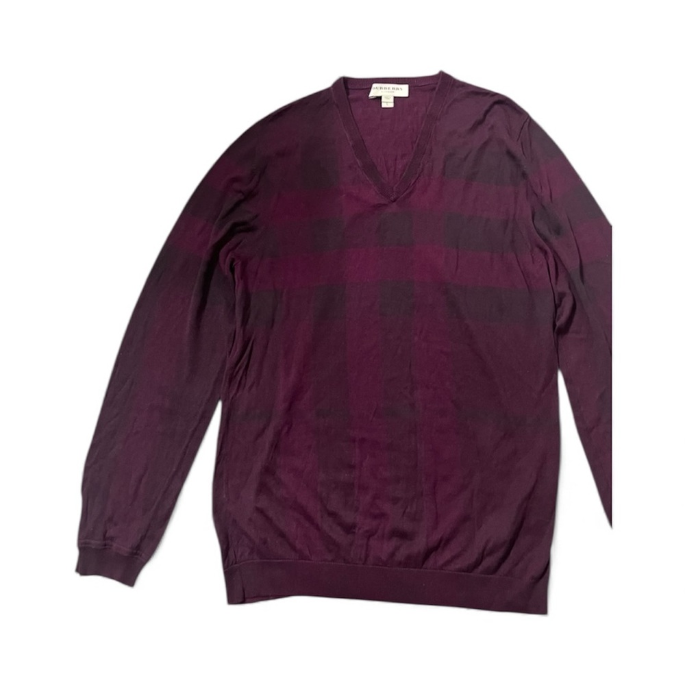 Men's large Burberry Silk /cashmere light sweater